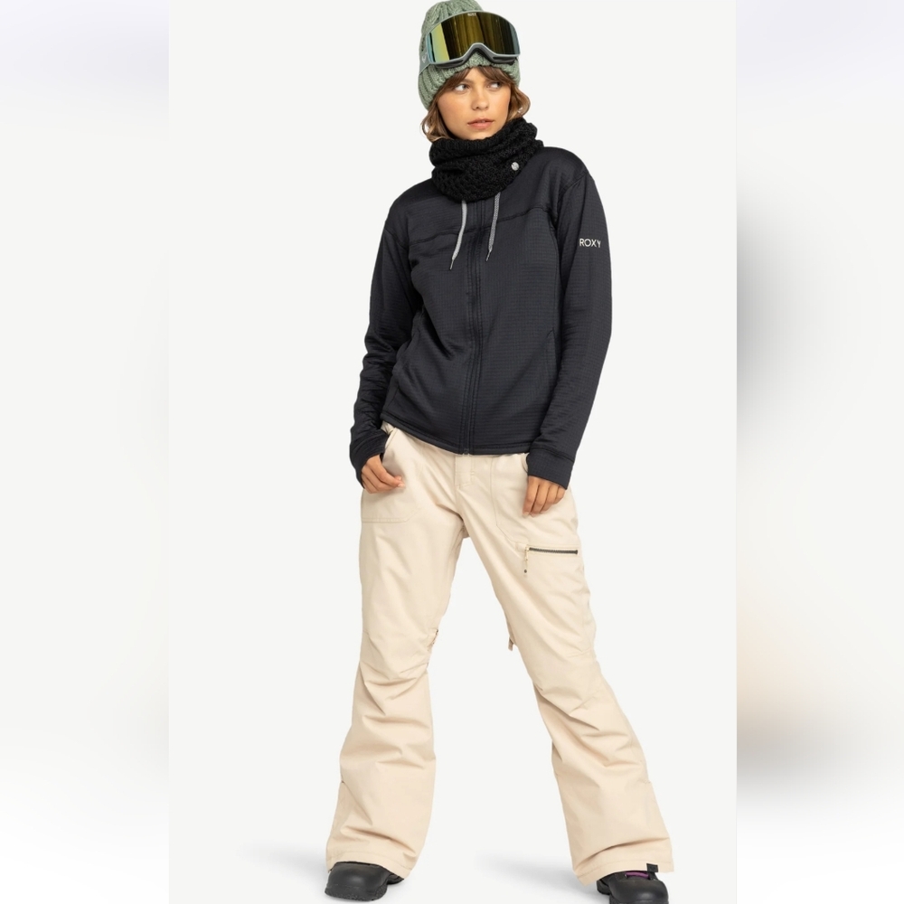 NEW Roxy Nadia Snow Pants Cream - Picture 10 of 13